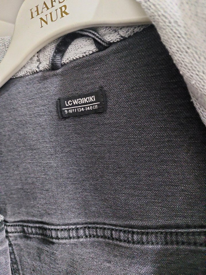 Gri Kadın Denim Ceket LC Waikiki - Görsel 2