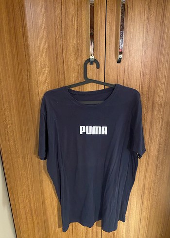 Puma Lacivert Oversize Erkek Tişört