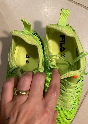 Yeşil Erkek Futbol Ayakkabısı Velcro Detaylı - Görsel 3