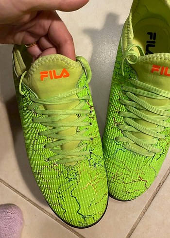 Yeşil Erkek Futbol Ayakkabısı Velcro Detaylı - Görsel 2