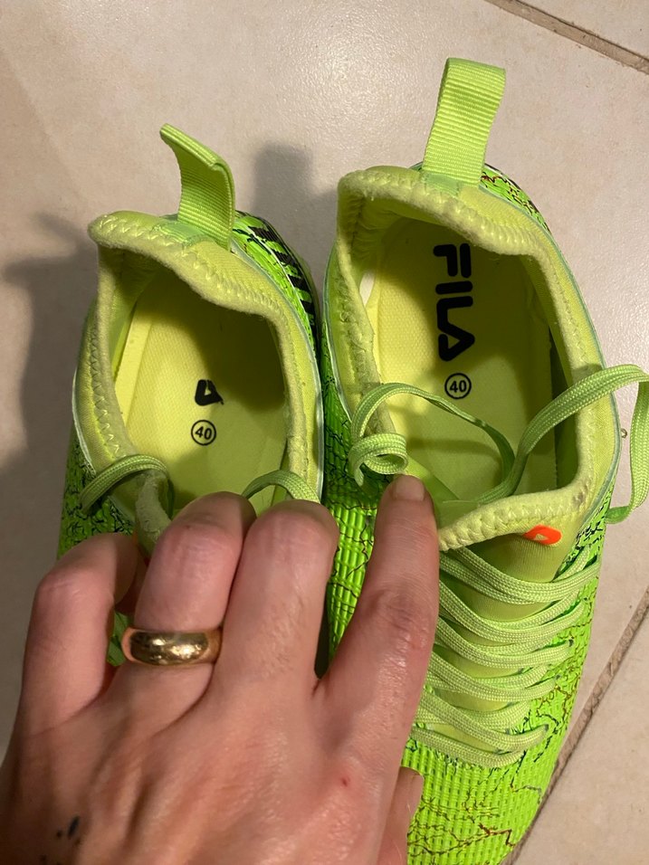 Yeşil Erkek Futbol Ayakkabısı Velcro Detaylı - Görsel 3