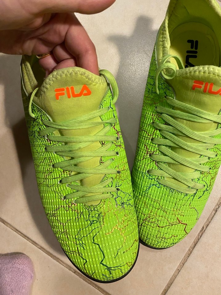 Yeşil Erkek Futbol Ayakkabısı Velcro Detaylı - Görsel 2