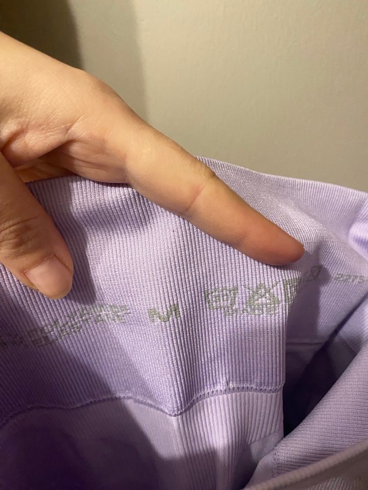 Mor Baskılı Spor Tayt - FORMTIME - Görsel 2