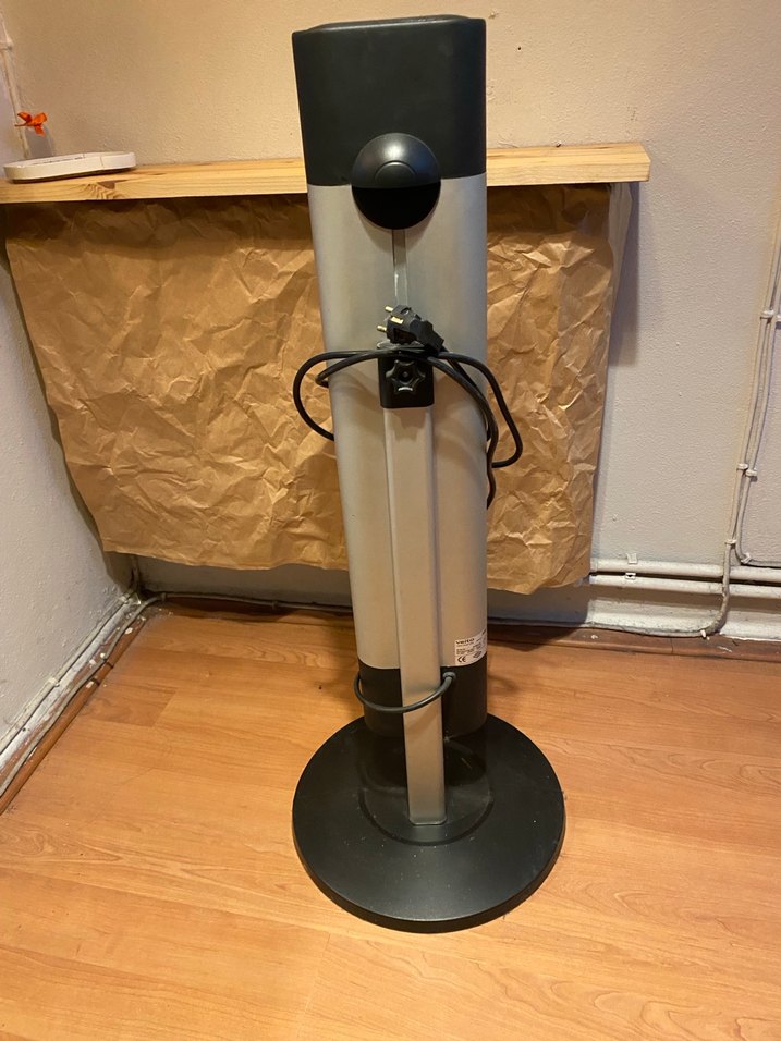 Veito Siyah Gri Ayaklı Isıtıcı - Görsel 4