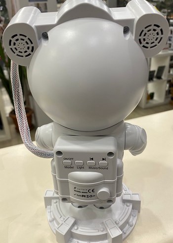 Beyaz Astronot Figür Aksiyon Oyuncak - Görsel 3