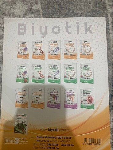  Tyt biyoloji deneme