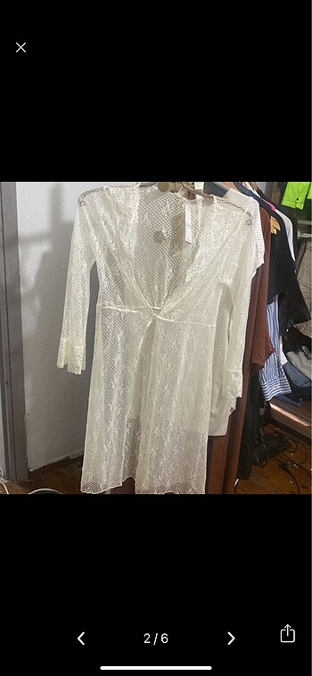 36 Beden Etiketli Pierre cardin sabahlık