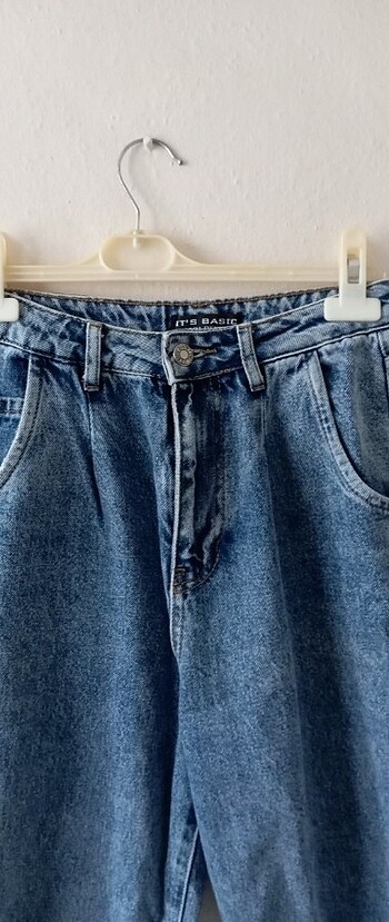 34 Beden mavi Renk Kot pantolon