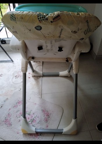 Beden beyaz Renk Bebek Mama Sandalyesi