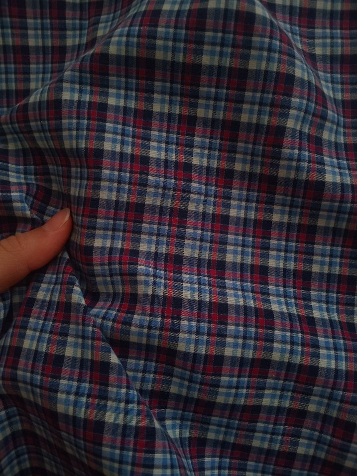 kareli kadın gömlek - Görsel 2