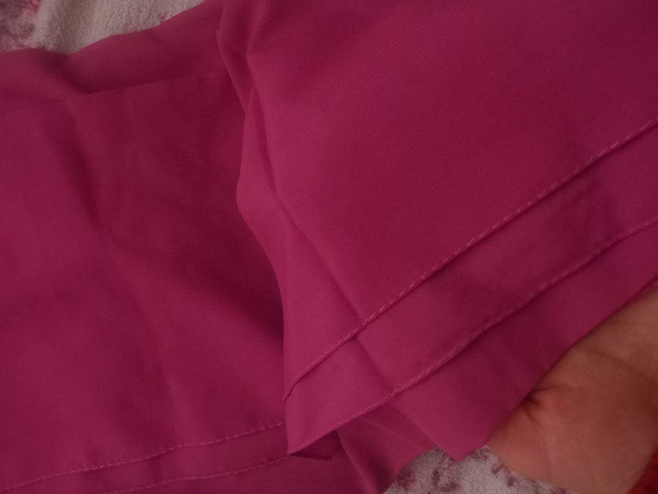 Pembe Şifon Kadın Şal - Görsel 2