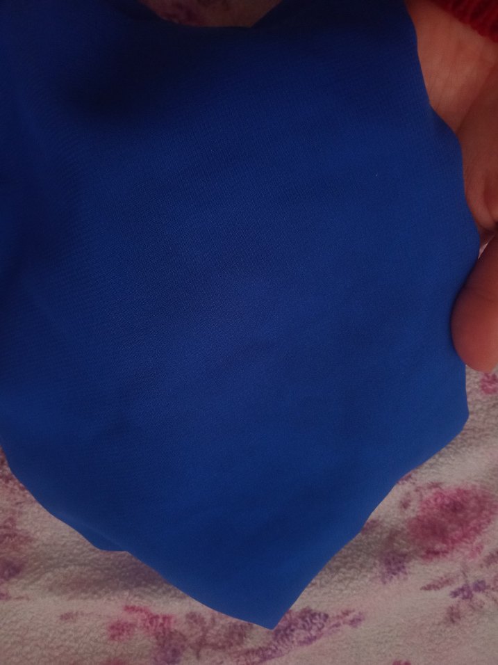 Pembe Şifon Kadın Şal - Görsel 4