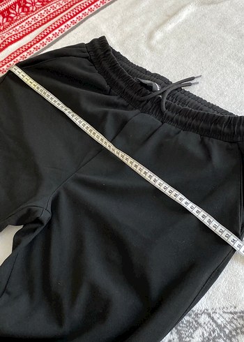 Siyah Kadın Rahat Kesim Eşofman Altı - Görsel 2