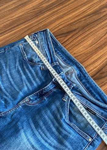 Mavi Normal Boy Kadın Denim Pantolon - Görsel 3