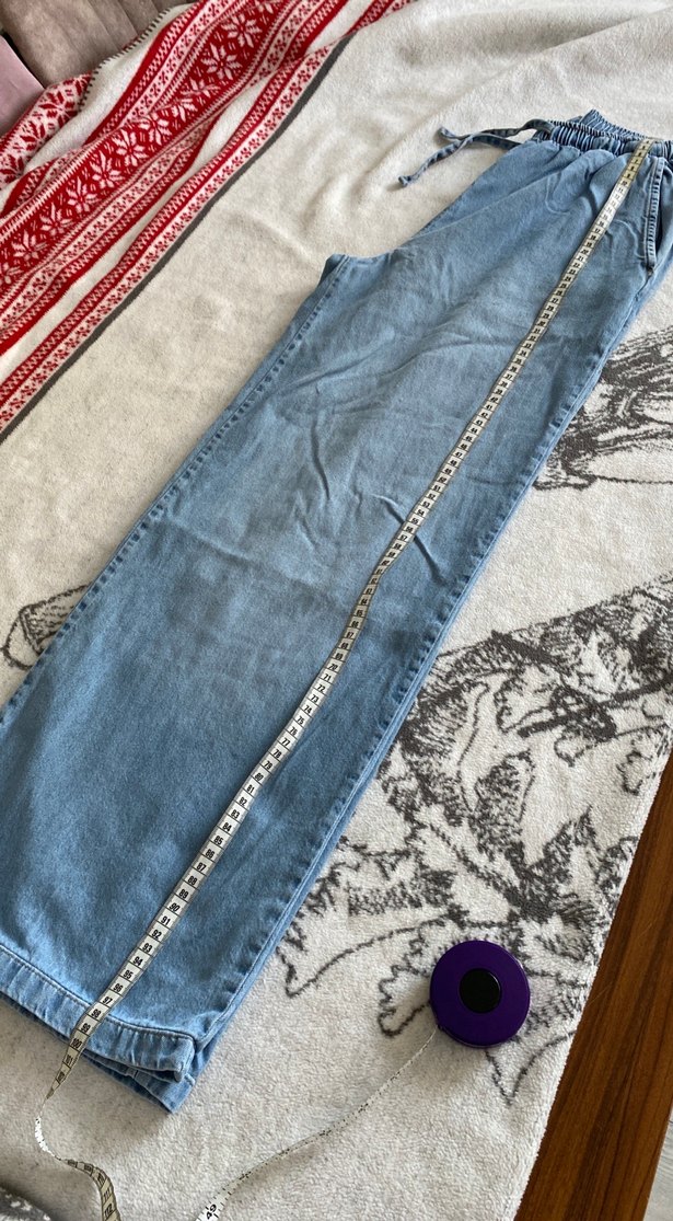 Mavi Rahat  kesim Kadın Kot Pantolon - Görsel 4