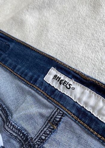 Kadın Mavi Midi Kot Pantolon - Görsel 4