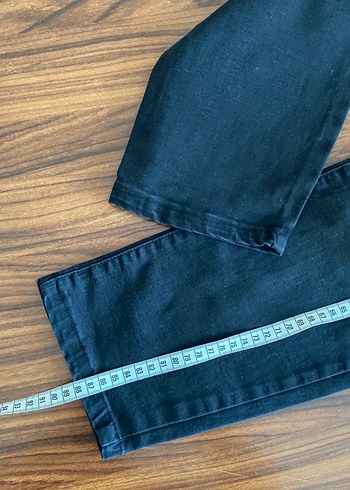 Siyah Kadın Denim Kot Pantolon - Görsel 5