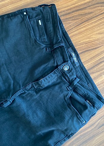 Siyah Kadın Denim Kot Pantolon - Görsel 2