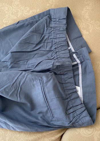 Gri Regular Fit Kemerli Erkek Pantolon - Görsel 6