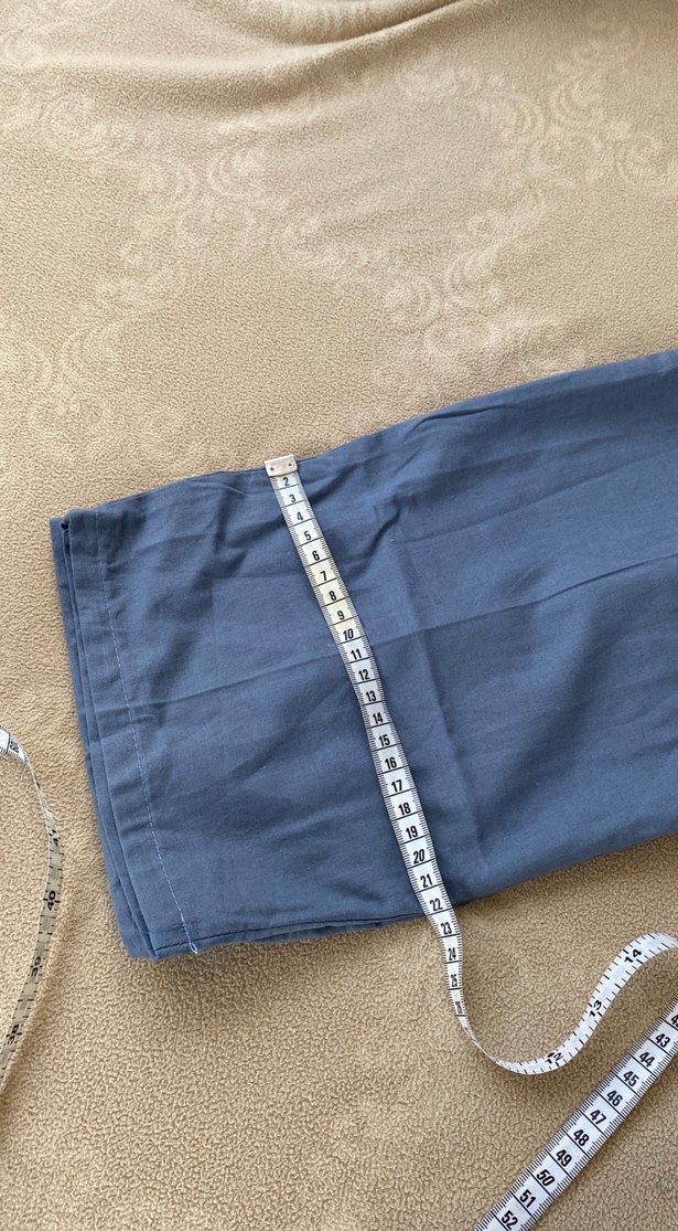 Gri Regular Fit Kemerli Erkek Pantolon - Görsel 5