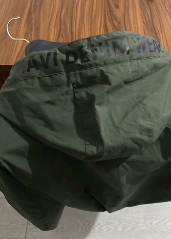 Erkek Haki Fermuarlı Street Wear Mont - Görsel 4