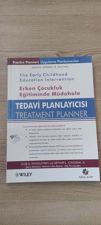 Erken çocukluk döneminde tedavi planlayıcısı 