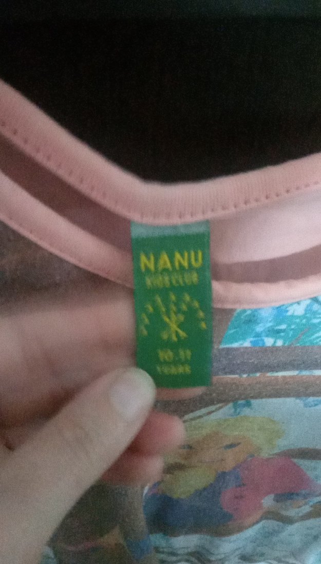 Kız Çocuk Baskılı Kısa Kollu Tişört - Görsel 3