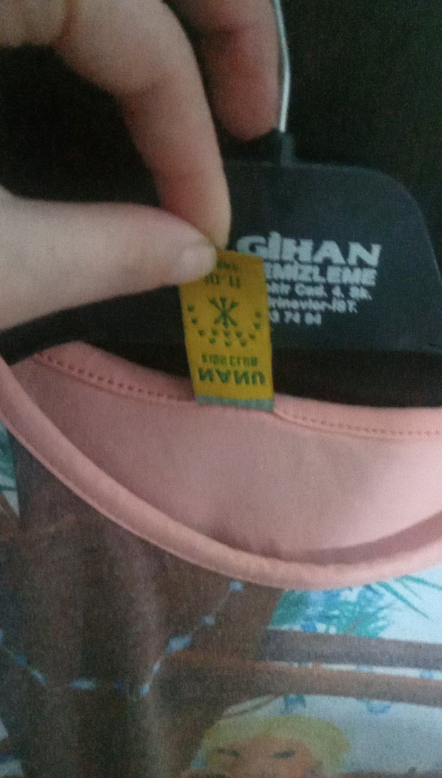 Kız Çocuk Baskılı Kısa Kollu Tişört - Görsel 4