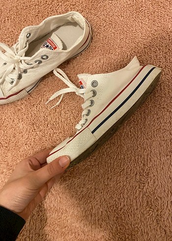 Beyaz Kadın Spor Ayakkabı - Görsel 4