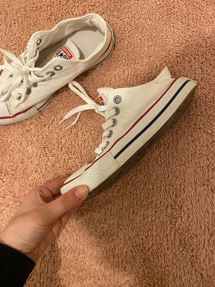 Beyaz Kadın Spor Ayakkabı - Görsel 4