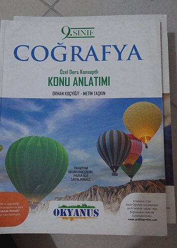 9. Sınıf Coğrafya Konu Anlatımı Kitabı