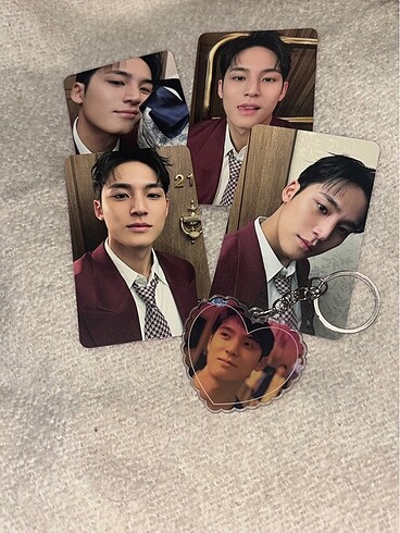 seventeen mingyu keychain anahtarlık