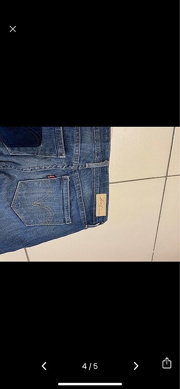 Levis kot pantolon - Görsel 4