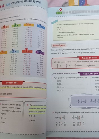 Matematik konu anlatımlı test kitabı - Görsel 7