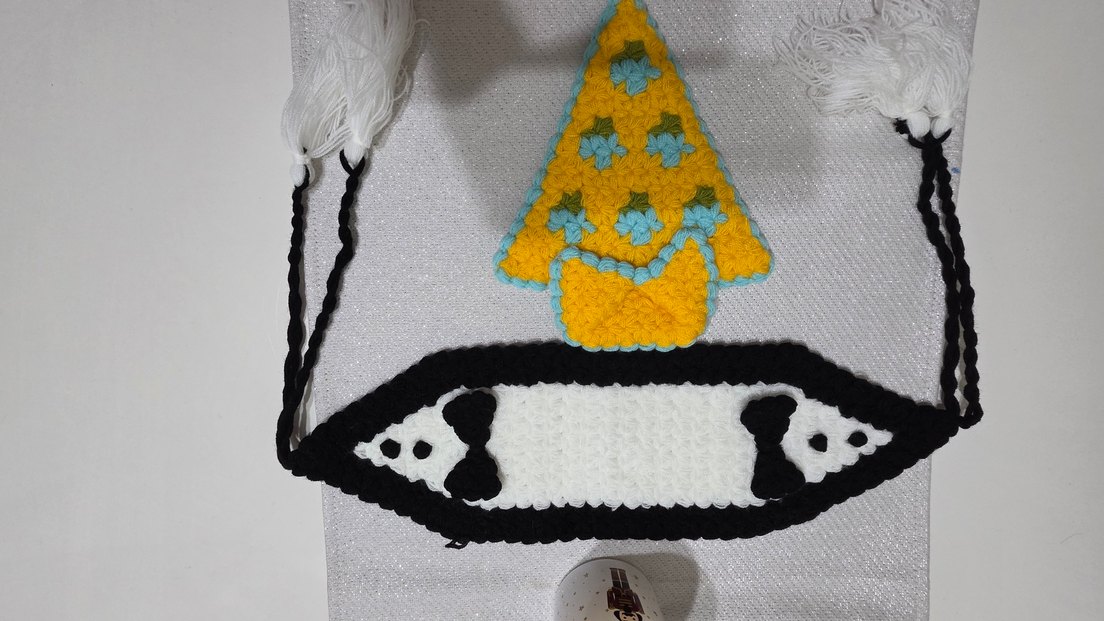 Renkli Örgü Banyo Lifi - Görsel 4