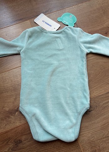 Turkuaz Uzun Kollu Bebek Body - Görsel 6