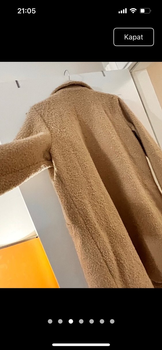 Bej Peluş Kaban - Görsel 3