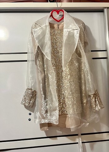 Beyaz Bohem Midi Kadın Sabahlık - Görsel 6