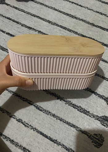 Acer Bej Renkli Bambulu Yemek Kabı