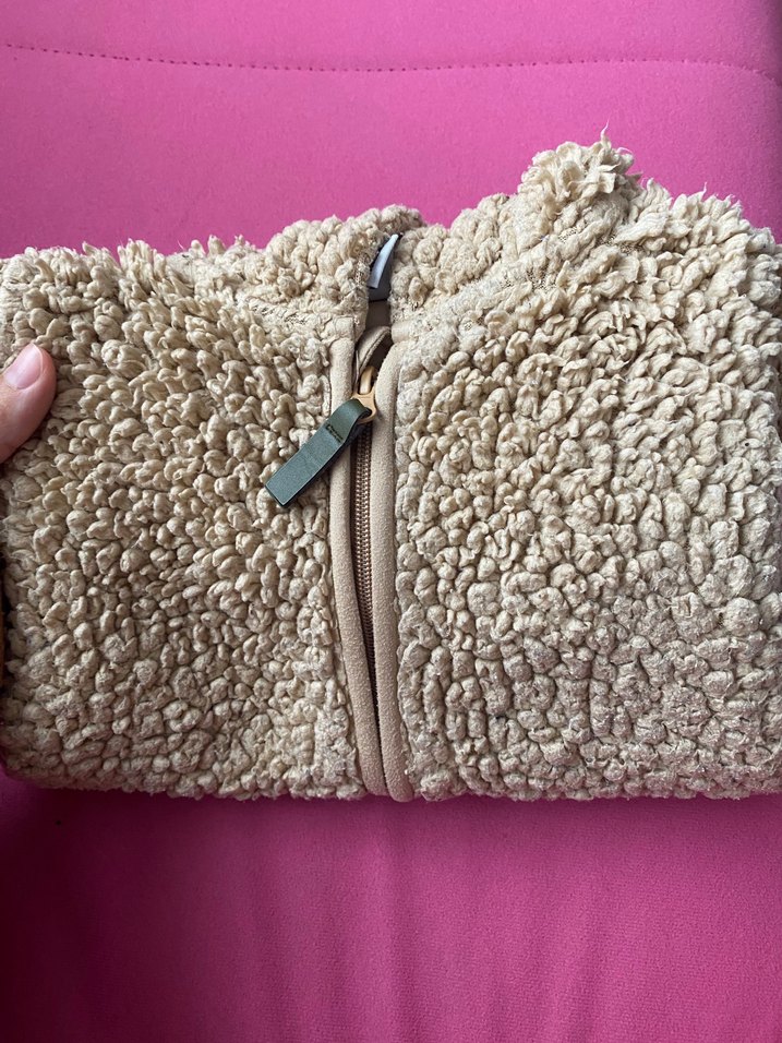 Kürklü Kahverengi Bebek Tulumu - Görsel 4