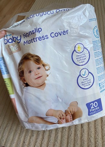 Renkli Desenli bebek alt açma örtüsü - Görsel 3