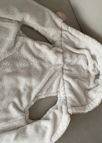 Bebek Bej Kürklü Yelek - Görsel 4