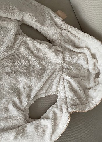 Bebek Bej Kürklü Yelek - Görsel 3