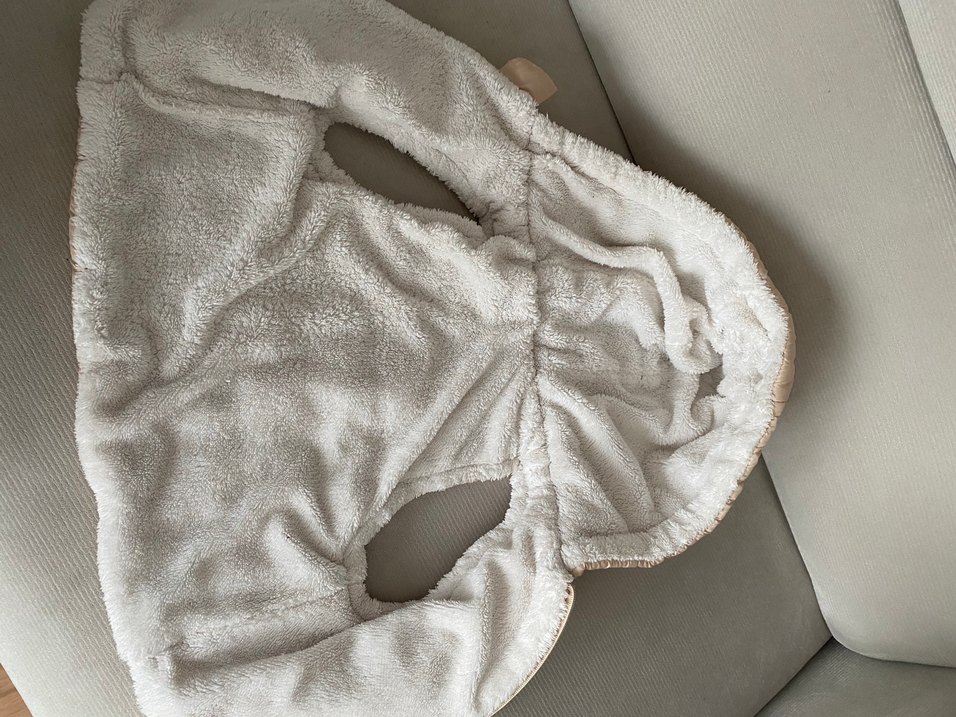 Bebek Bej Kürklü Yelek - Görsel 4