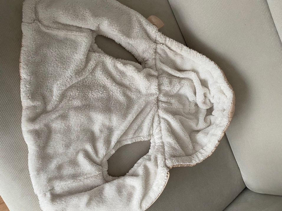 Bebek Bej Kürklü Yelek - Görsel 3