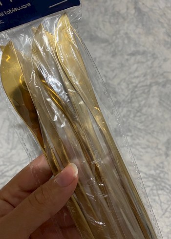 Diğer Gold Renkli Paslanmaz Çelik Bıçak Takımı
