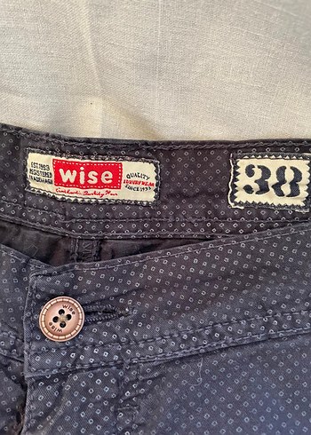 Gri Kot Kemerli Erkek Şort - Görsel 3