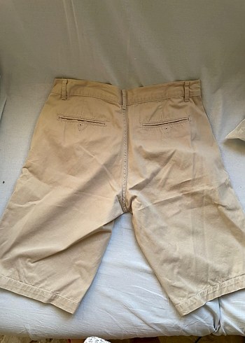 Bej Regular Fit Midi Erkek Şort - Görsel 2