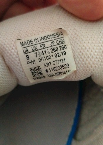 Adidas Beyaz Bağcıklı erkek Spor Ayakkabısı - Görsel 3