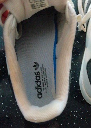 Adidas Beyaz Bağcıklı erkek Spor Ayakkabısı - Görsel 5